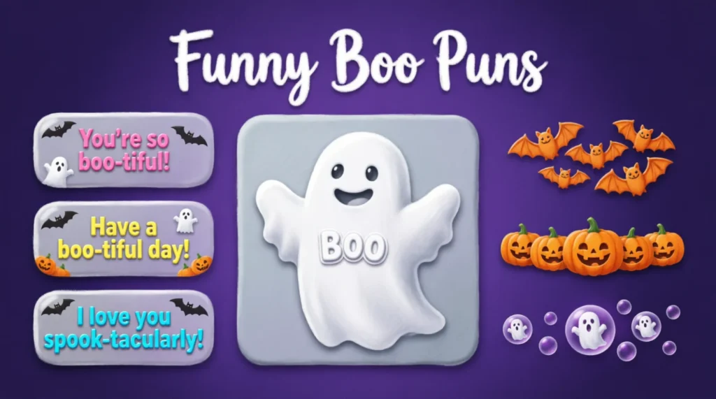 Funny Boo Puns