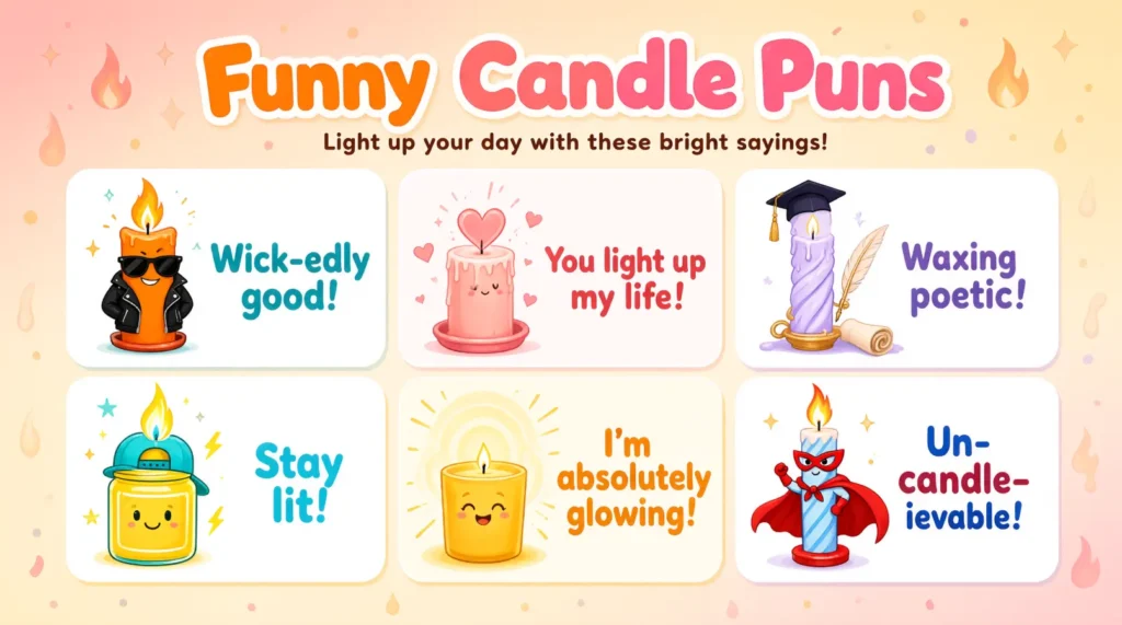 Funny Candle Puns