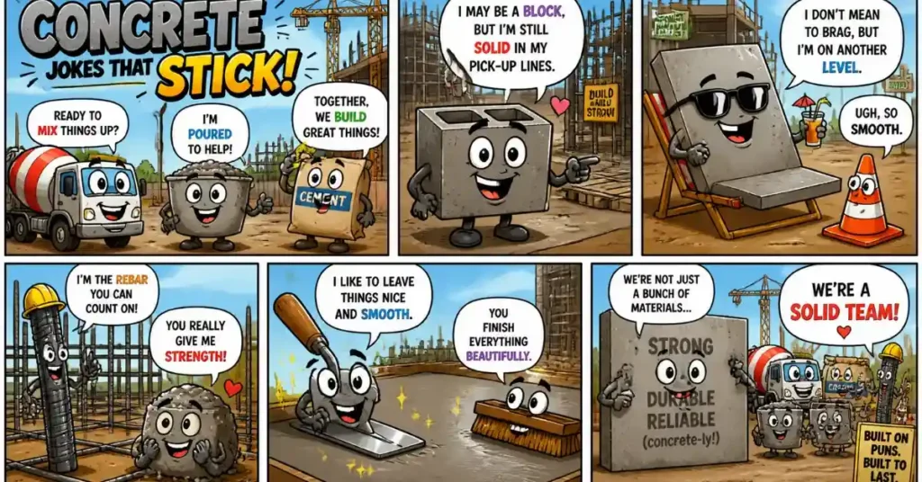 Funny Concrete Puns