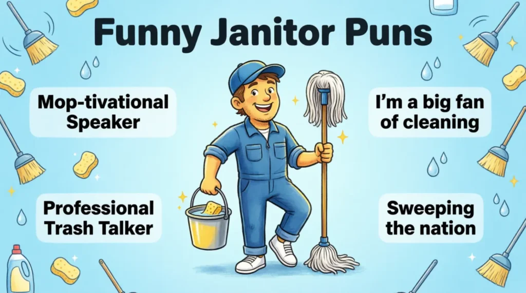 Funny Janitor Puns