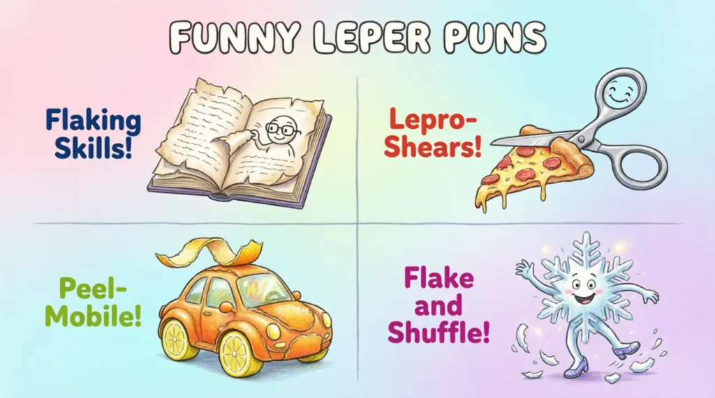 Funny Leper Puns