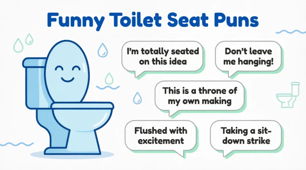 Funny Toilet Seat Puns