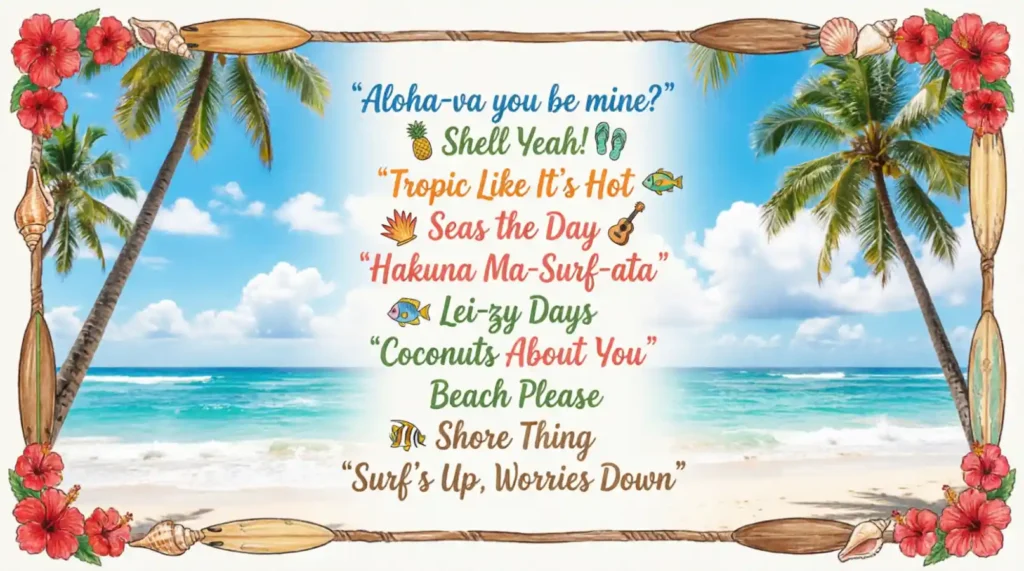 Hawaiian Beach Puns
