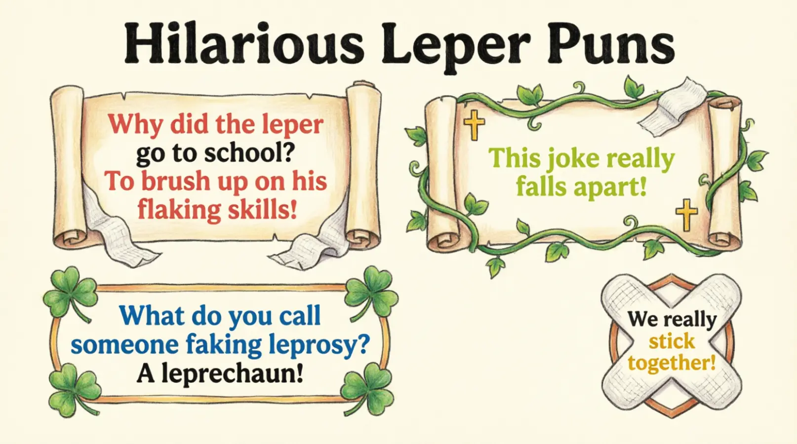 Leper puns