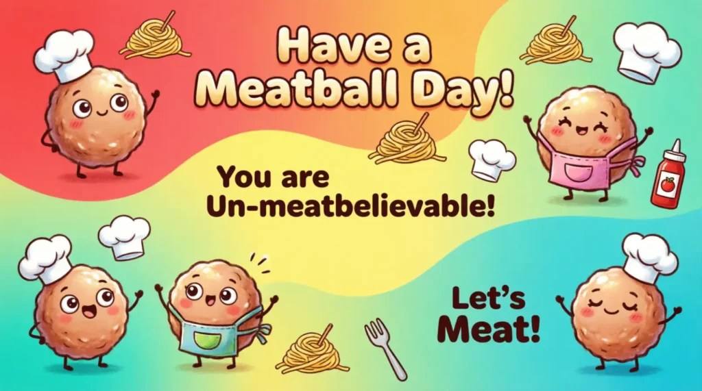 Meatball Puns for Kids
