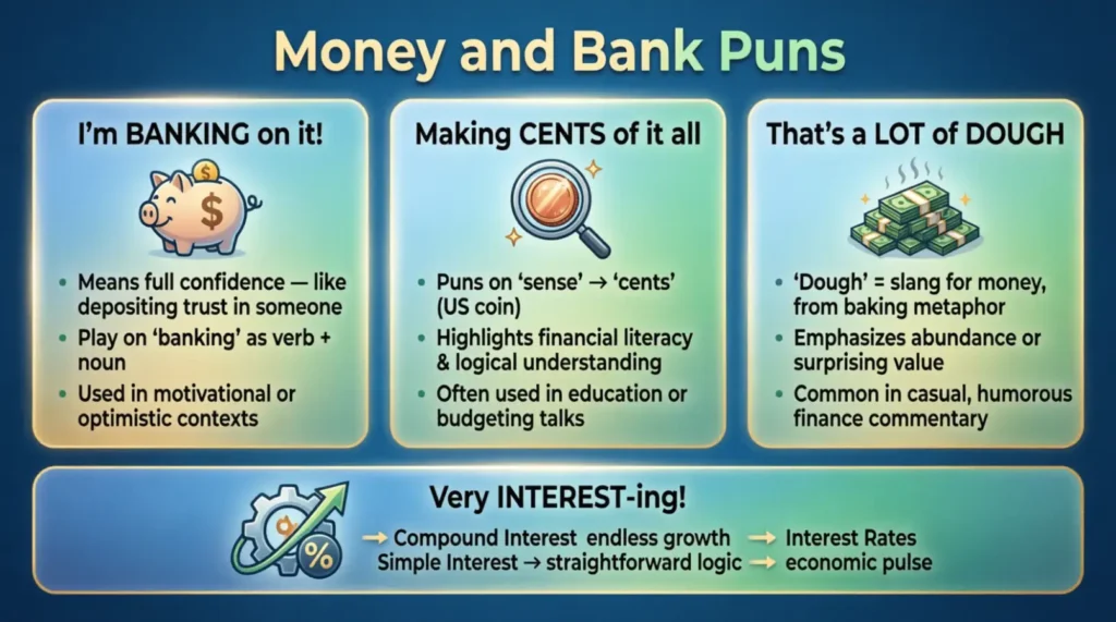 Money and Bank Puns