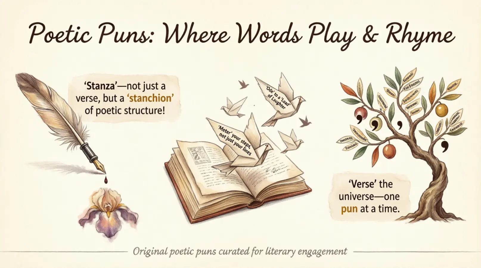 Poetic puns