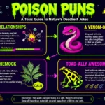 Poison puns