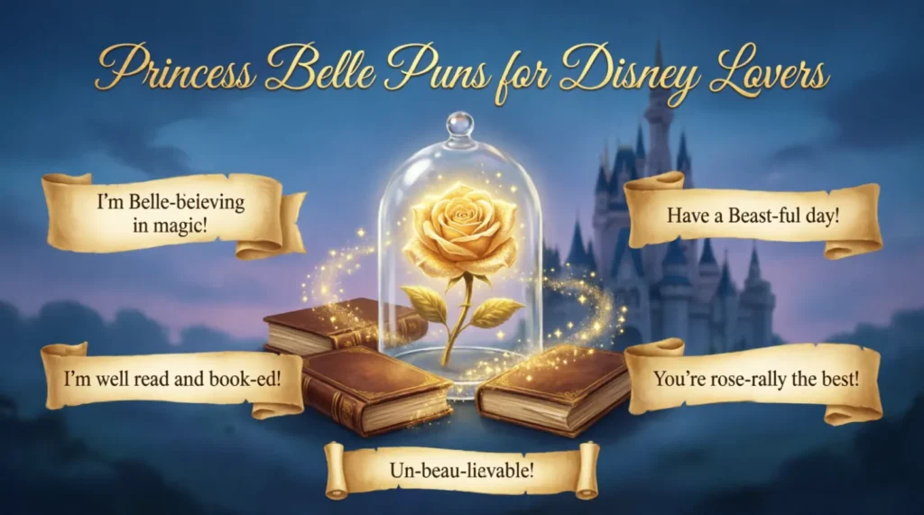 Princess Belle Puns for Disney Lovers