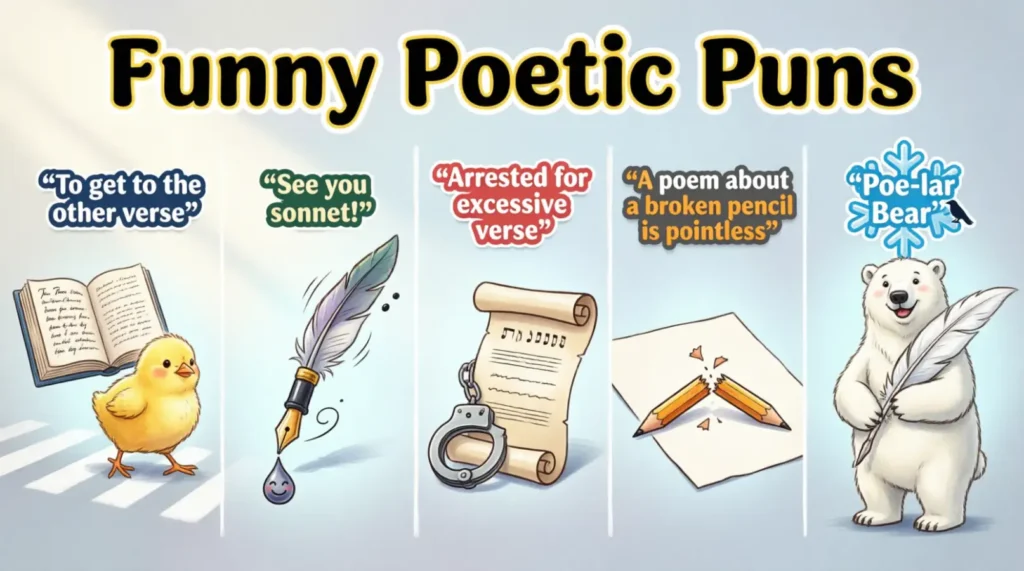 What Are Some Funny Poetic Puns